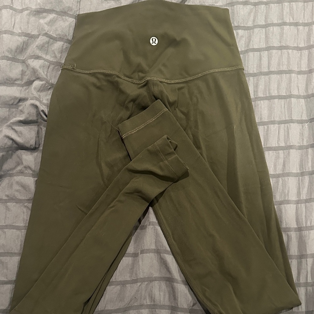 Lululemon Olive Green Leggings